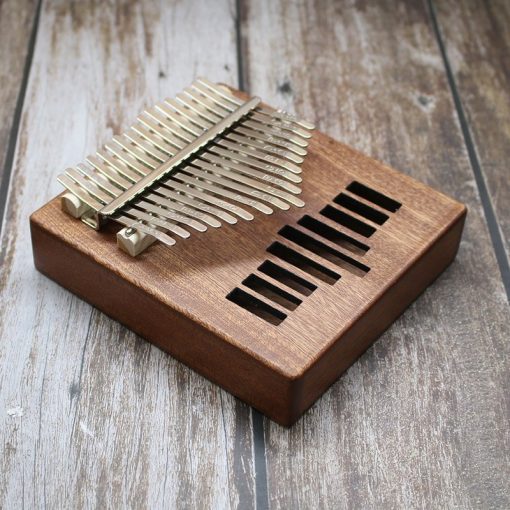 Kalimba Piano à Pouce, Piano à Doigt en Bois Massif, Mini Piano