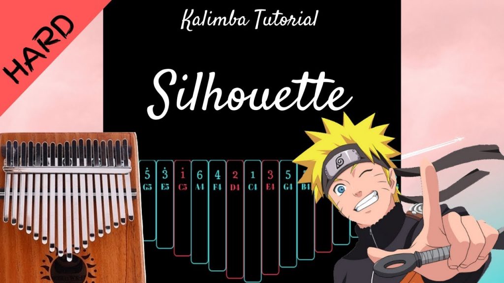 Silhouette - KANA-BOON (Naruto Shippuden OP 16) | Kalimba Tutorial (Hard)
