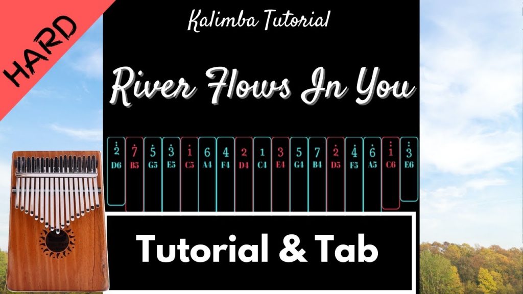 River Flows In You - Yiruma | Kalimba Tutorial & Tab (Hard)