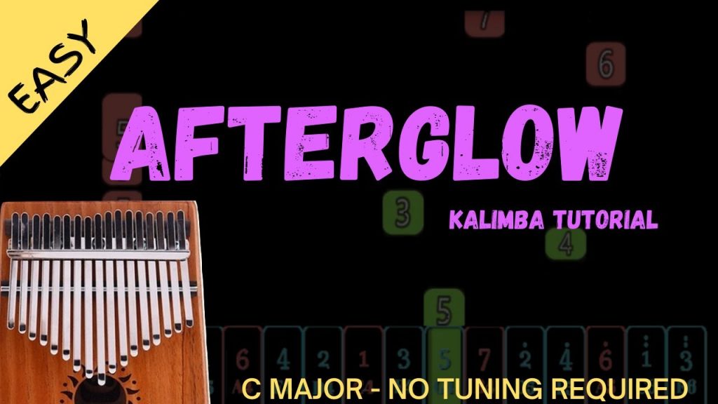 Afterglow - Ed Sheeran | Kalimba Tutorial (Easy)