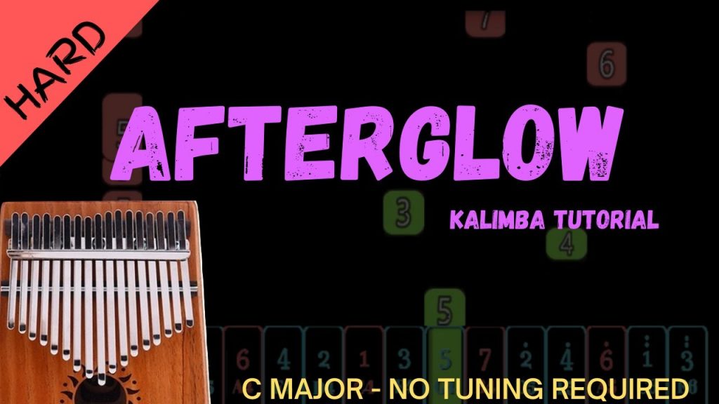 Afterglow - Ed Sheeran | Kalimba Tutorial (Hard)