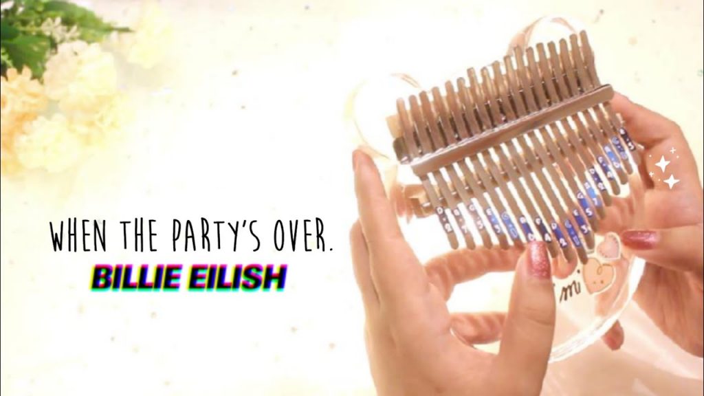 Billie Eilish - when the party's over | Full Kalimba Cover with Tabs & Lyrics ♡