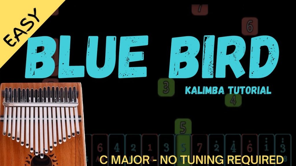 Blue Bird - Naruto Shippuden OP 3 | Kalimba Tutorial (Easy)