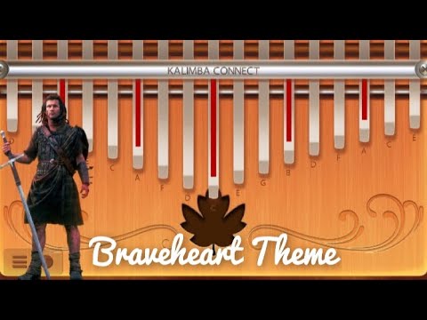 Braveheart Theme - Kalimba Tutorial | Easy