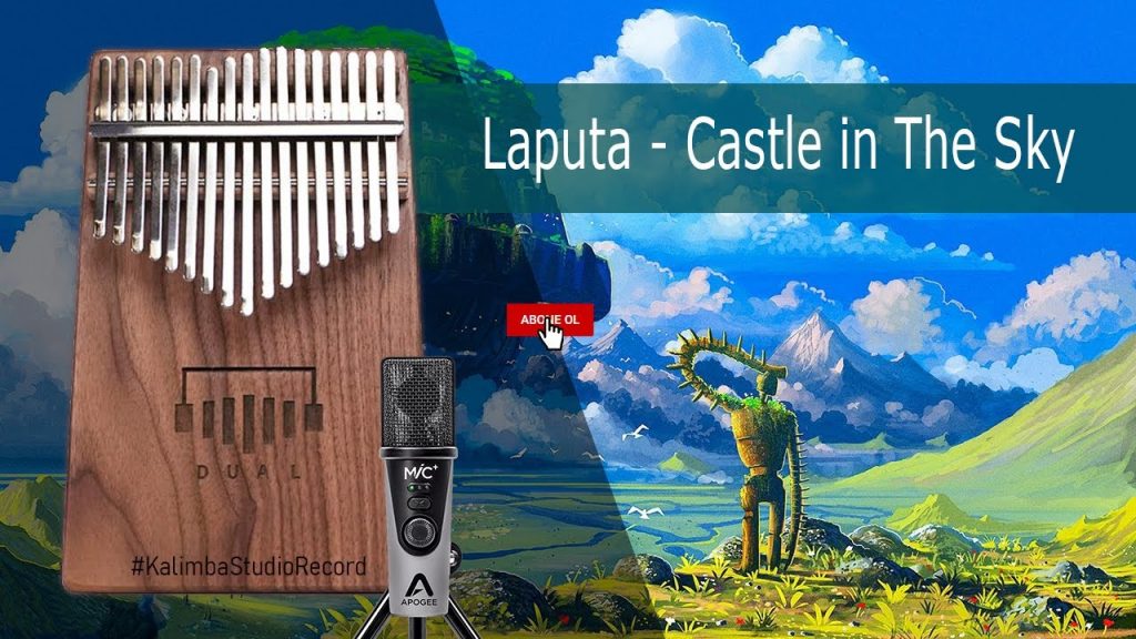 Castle in The Sky Main Theme (Laputa) - Carrying You (Studio Ghibli) | Kalimba Cover