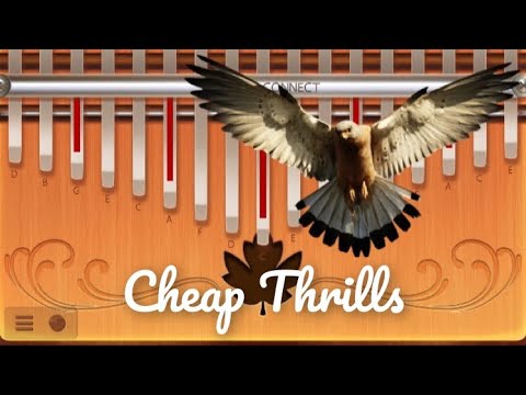Cheap Thrills - Kalimba Tutorial | Medium