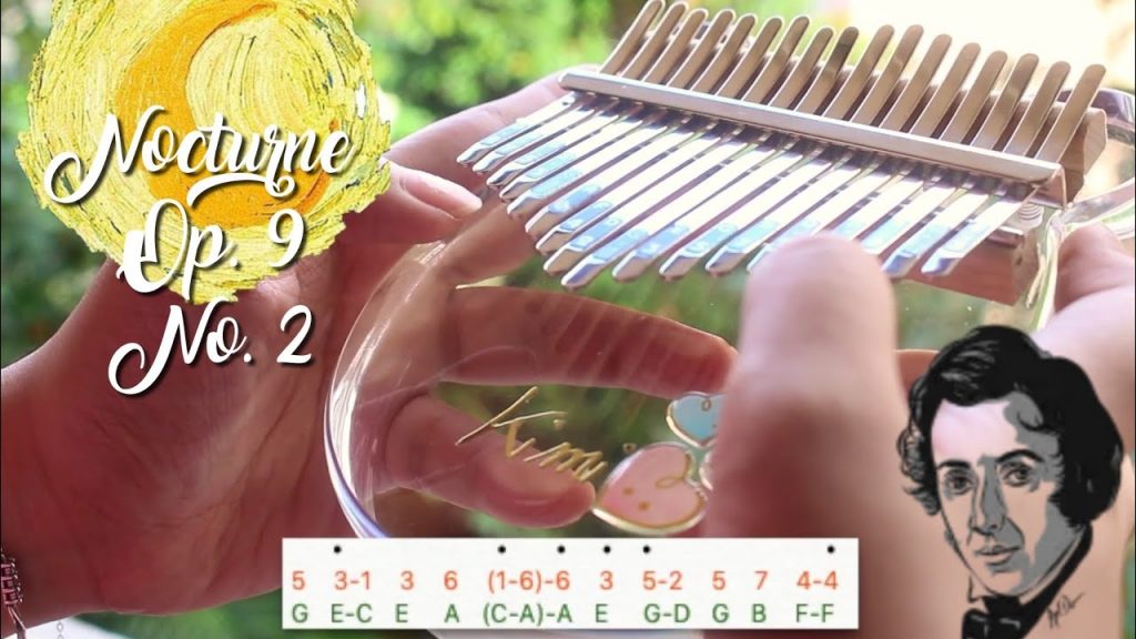 Chopin - Nocturne Op. 9 No. 2 | Kalimba Cover with Tabs ♡