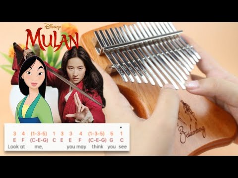 [Disney's Mulan OST] Reflection - Lea Salonga | Zaidenberg Kalimba Cover with TABS ♡