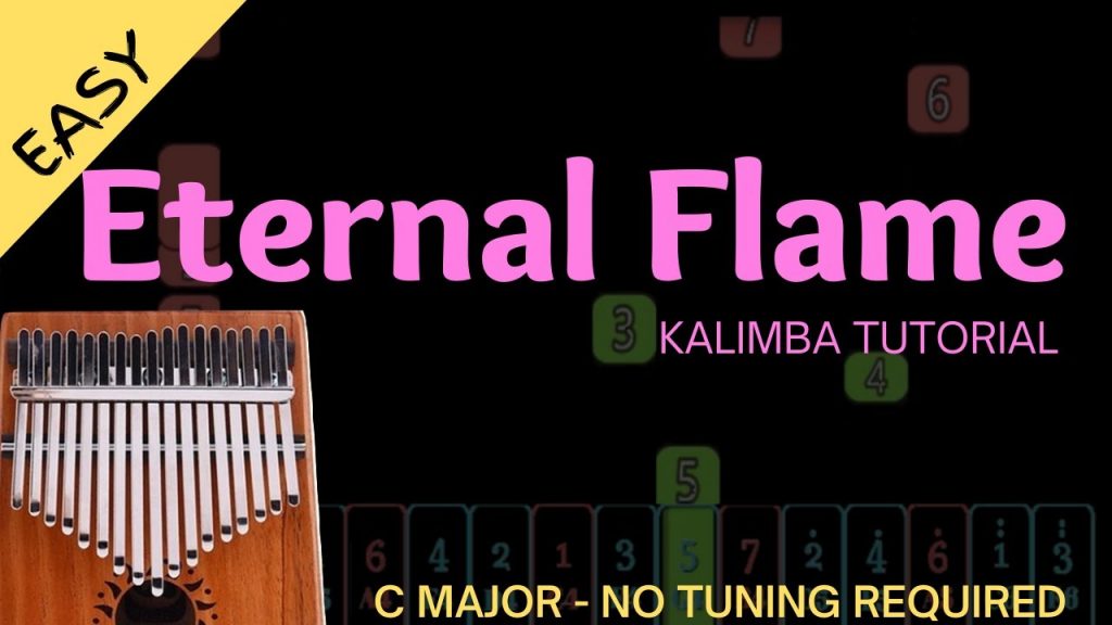 Eternal Flame - The Bangles | Kalimba Tutorial (Easy)