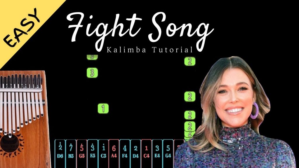 Fight Song - Rachel Platten | Kalimba Tutorial (Easy)