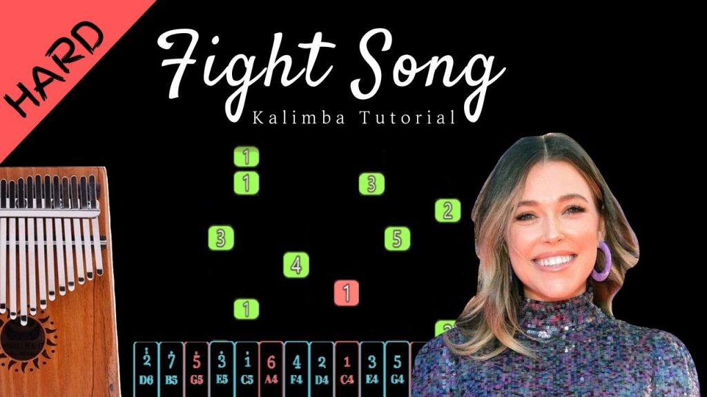 Fight Song - Rachel Platten | Kalimba Tutorial (Hard)