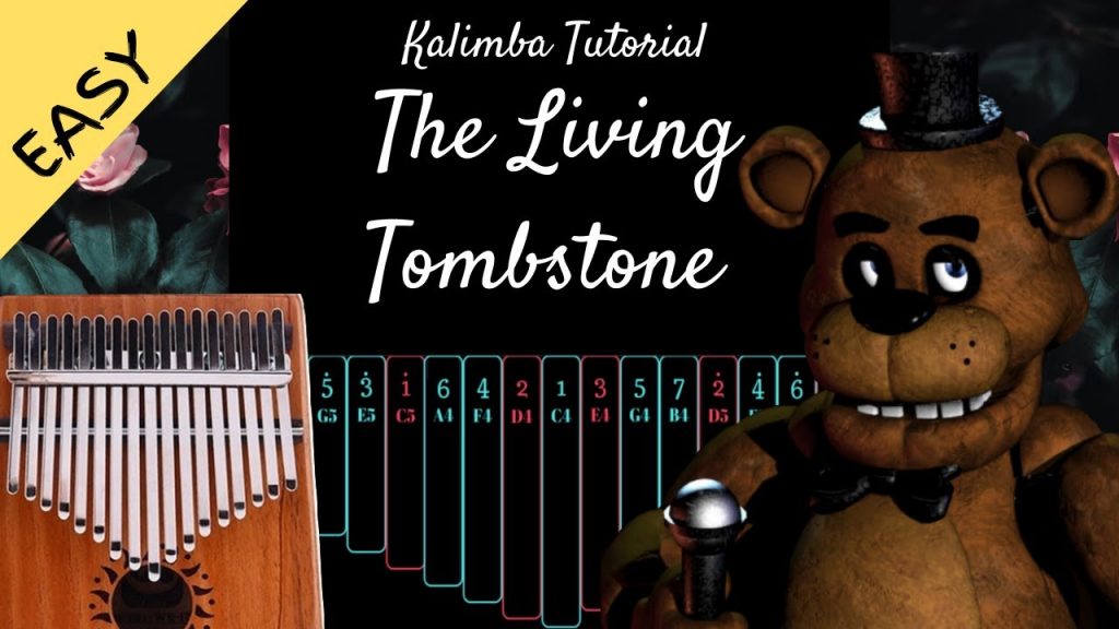 Five Nights at Freddy's 1 Song (FNAF 1) - The Living Tombstone | Kalimba Tutorial (Easy)