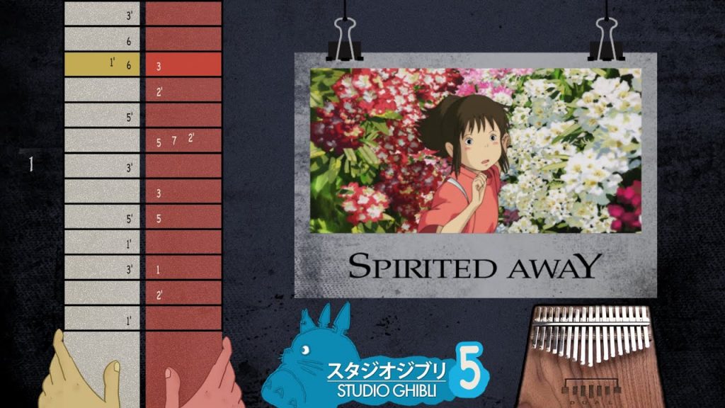 (Full Access) Spirited Away - Always With Me (Studio Ghibli, Hayao Miyazaki) | Kalimba Tabs
