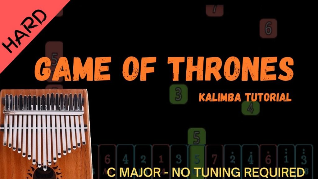 Game of Thrones - Main Theme | Kalimba Tutorial (Hard)