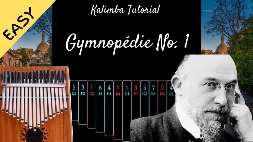 Gymnopédie No.1  - Erik Satie | Kalimba Tutorial (Easy)