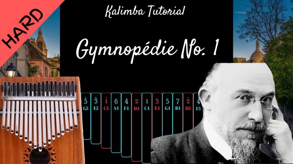 Gymnopédie No.1  - Erik Satie | Kalimba Tutorial (Hard)