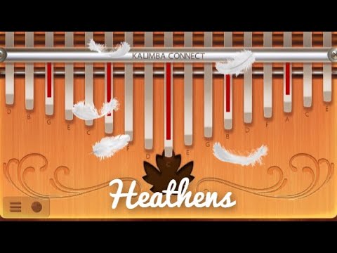 Heathens - Kalimba Tutorial | Medium