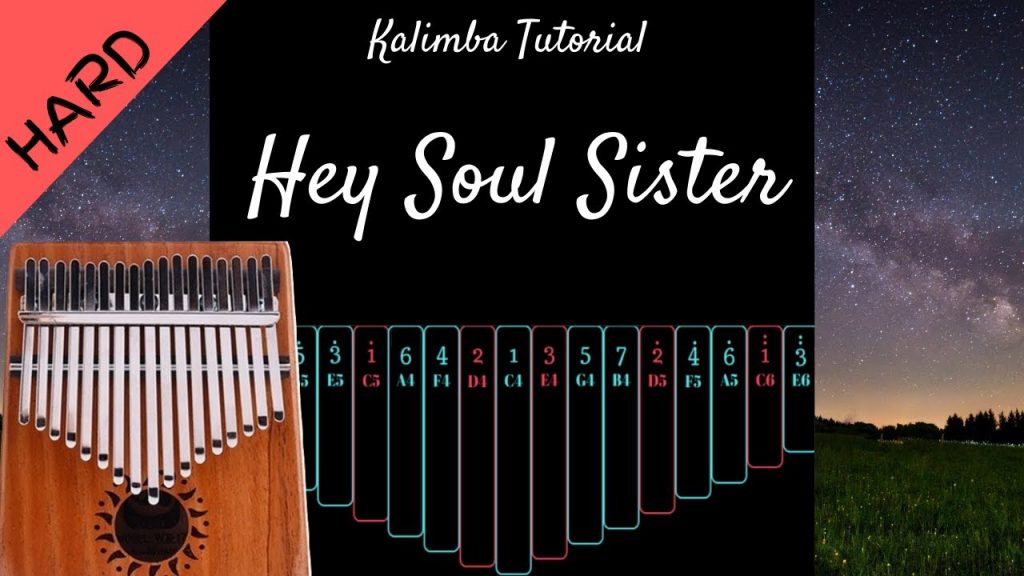 Hey Soul Sister - Train | Kalimba Tutorial (Hard)