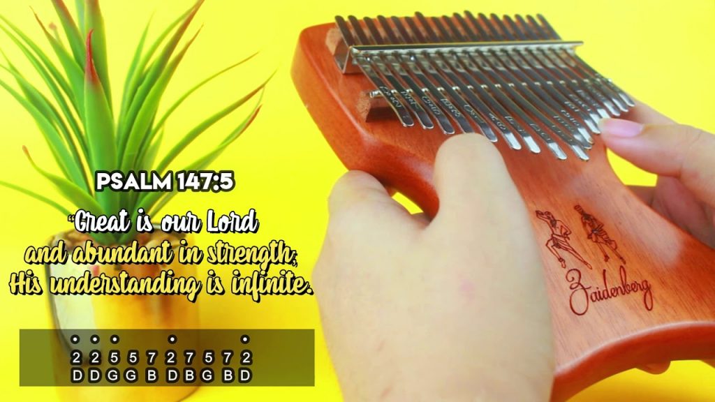 How Great Is Our God - Chris Tomlin | Kalimba Cover with Tabs ♡