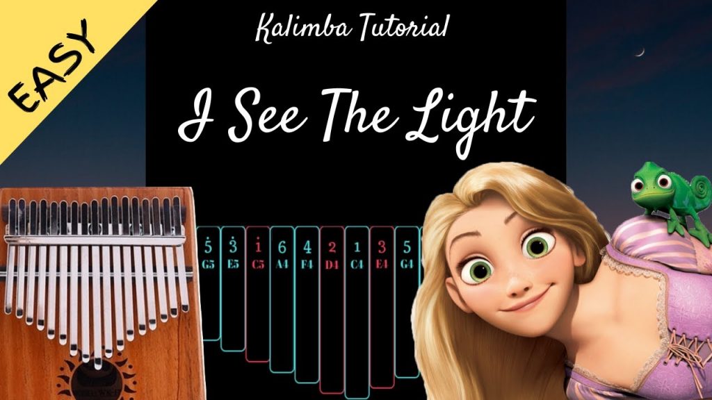 I See the Light - Tangled | Kalimba Tutorial (Easy)