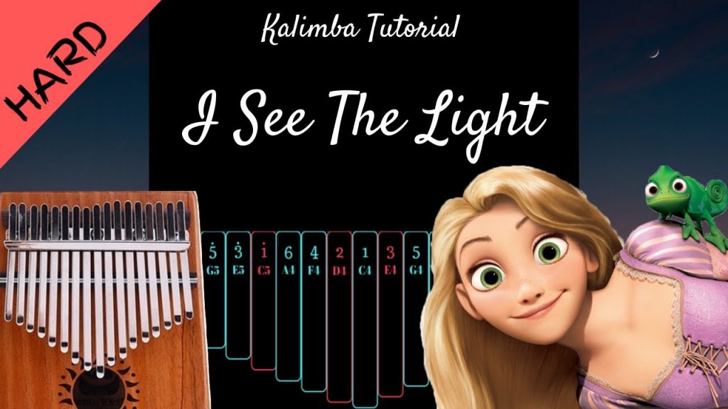 I See the Light - Tangled | Kalimba Tutorial (Hard)