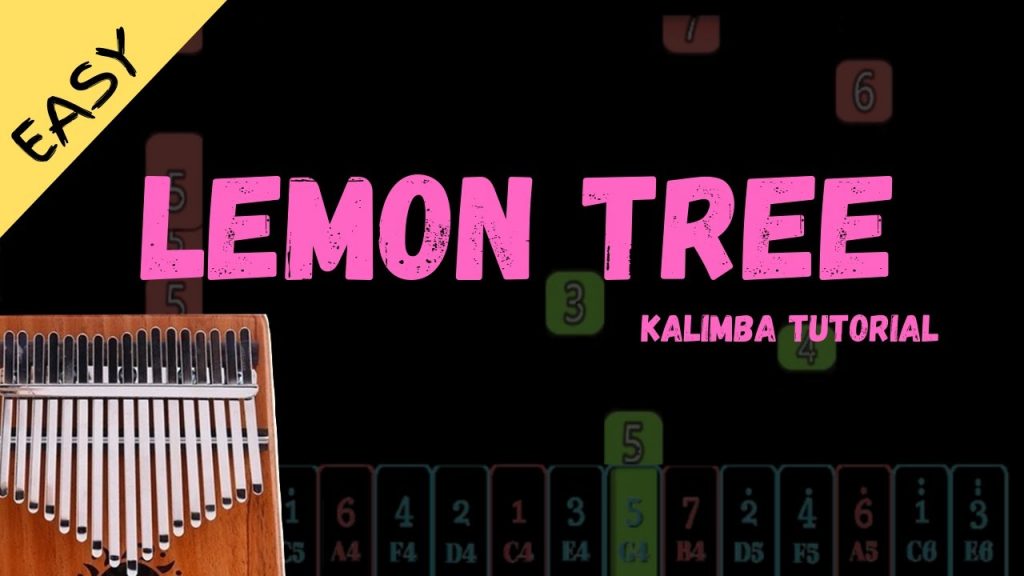 Lemon Tree - Fools Garden | Kalimba Tutorial (Easy)