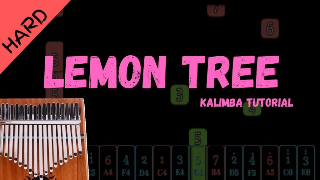 Lemon Tree - Fools Garden | Kalimba Tutorial (Hard)