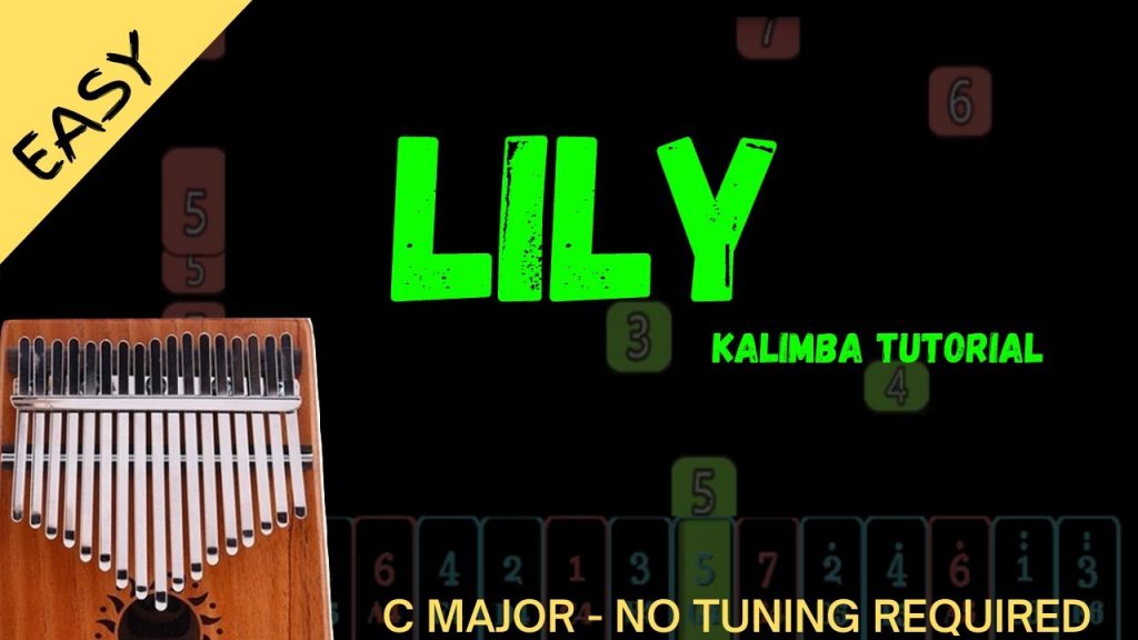 Lily  - Alan Walker, K-391 & Emelie Hollow | Kalimba Tutorial (Easy)