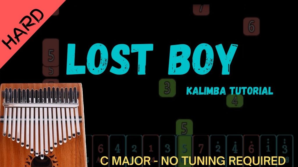 Lost Boy - Ruth B. | Kalimba Tutorial (Hard)