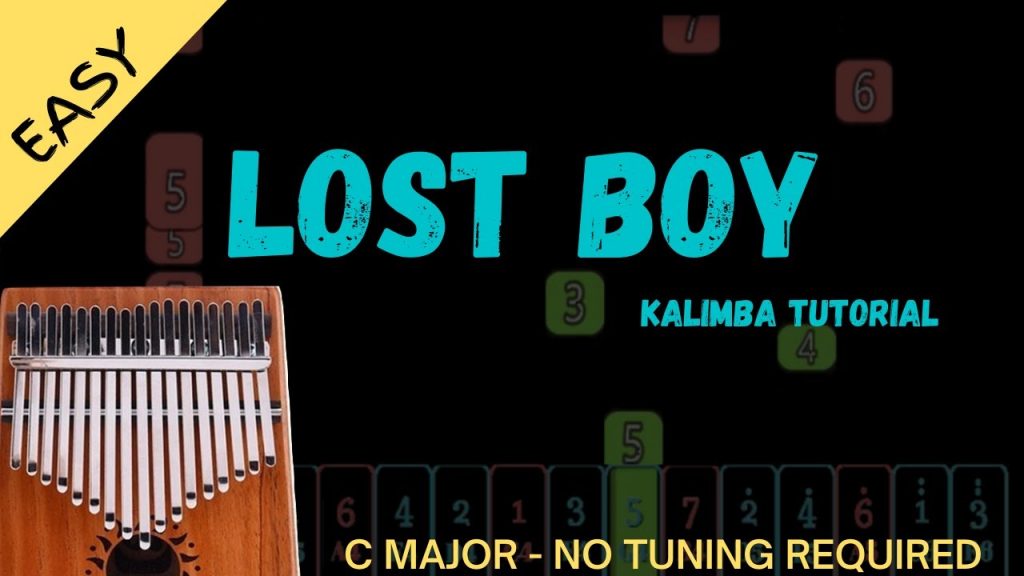 Lost Boy - Ruth  | Kalimba Tutorial (Easy)