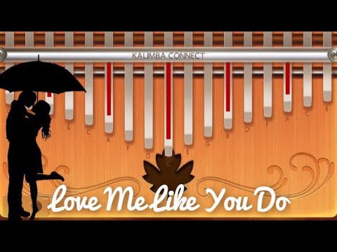Love Me Like You Do - Kalimba Tutorial | Medium