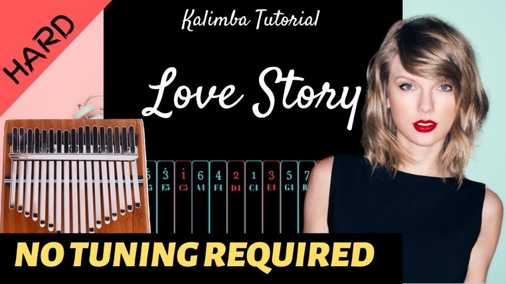 Love Story - Taylor Swift | Kalimba Tutorial (Hard)