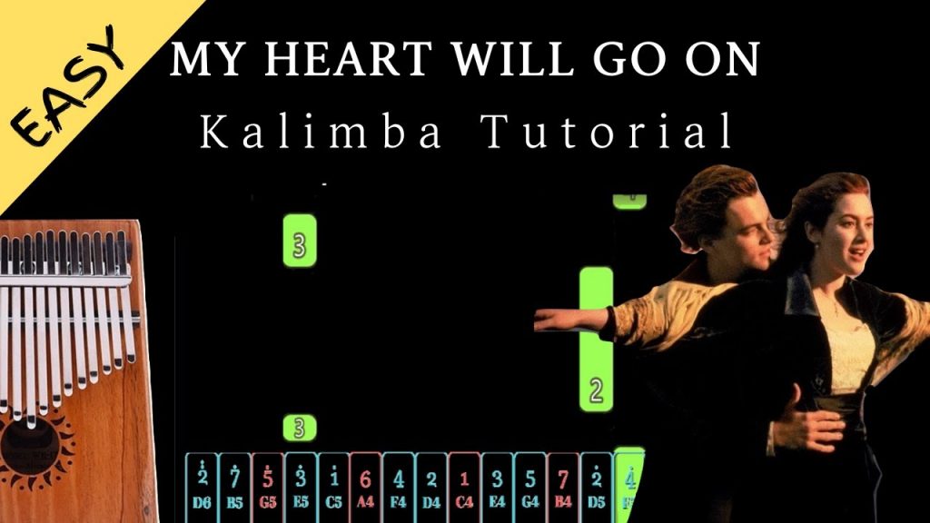 My Heart Will Go On - Celine Dion from "Titanic"| Kalimba Tutorial (Easy)