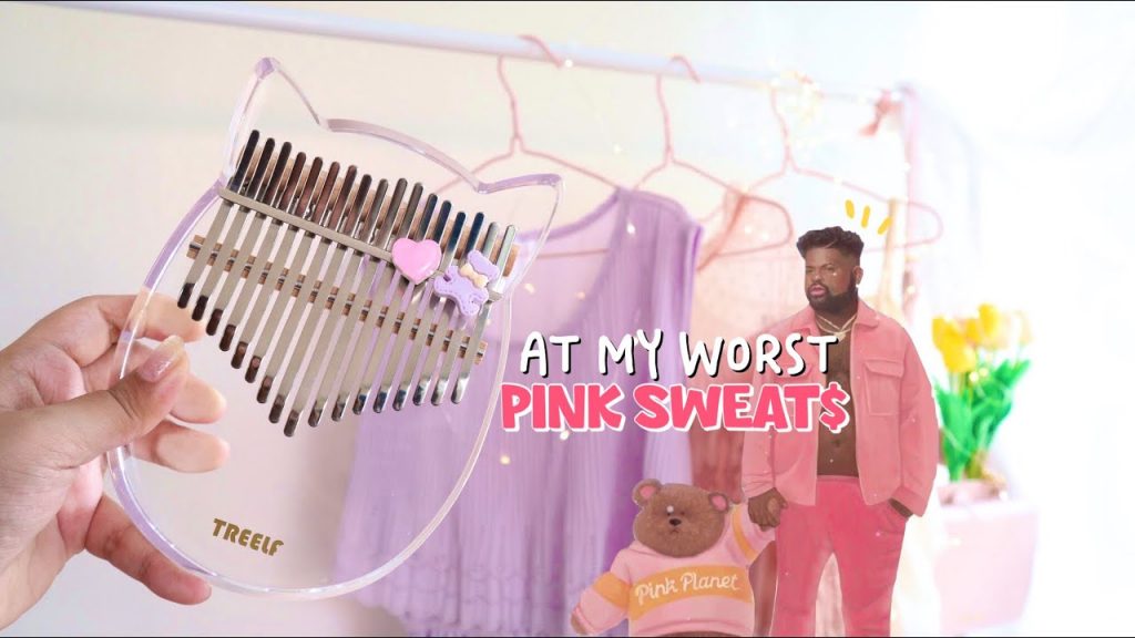 Pink Sweat$ - At My Worst | Kalimba Cover with Tabs ♡