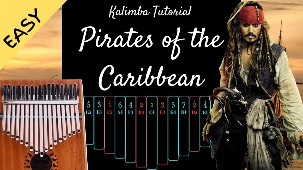 Pirates of The Caribbean | Kalimba Tutorial (Easy)