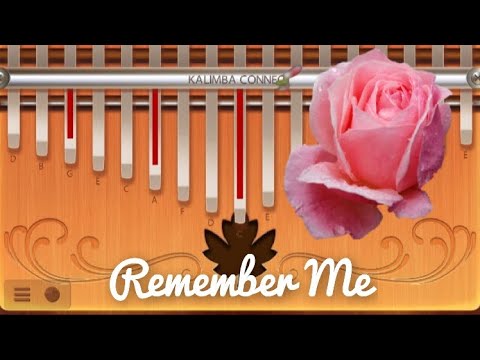 Remember Me - Kalimba Tutorial | Easy