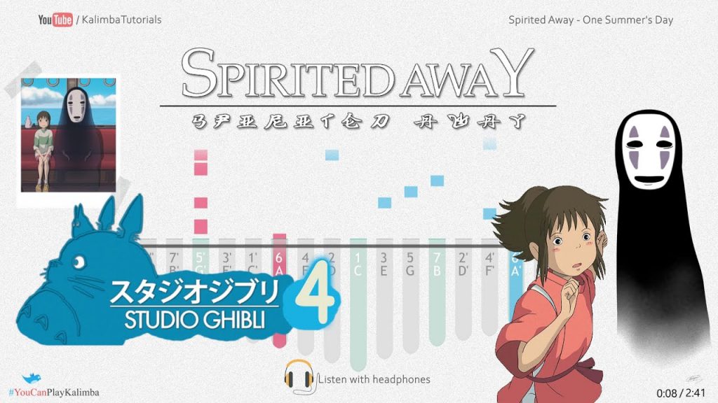 (Requested 7) Spirited Away - One Summer's Day | Kalimba Tutorials