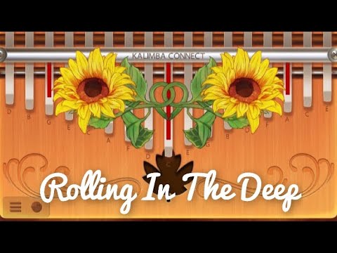 Rolling In The Deep - Kalimba Tutorial | Easy