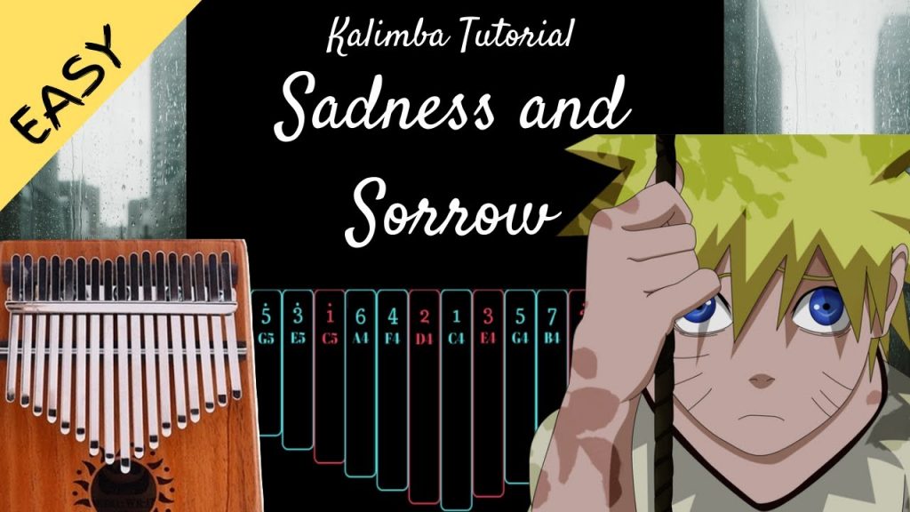 Sadness and Sorrow - Naruto | Kalimba Tutorial (Easy)