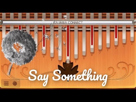 Say Something - Kalimba Tutorial | Easy