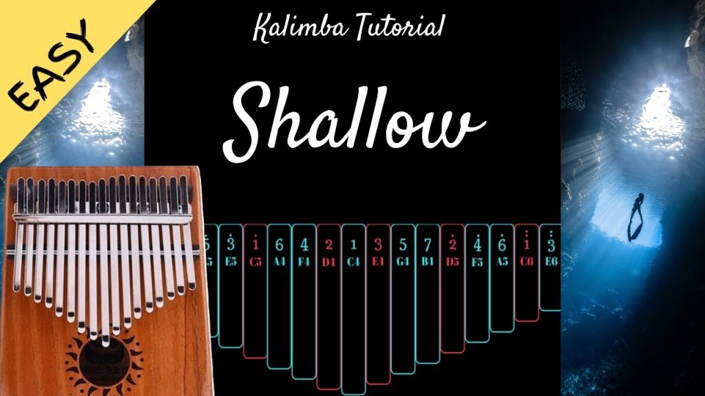 Shallow - Lady Gaga & Bradley Cooper (A Star Is Born) | Kalimba Tutorial (Easy)