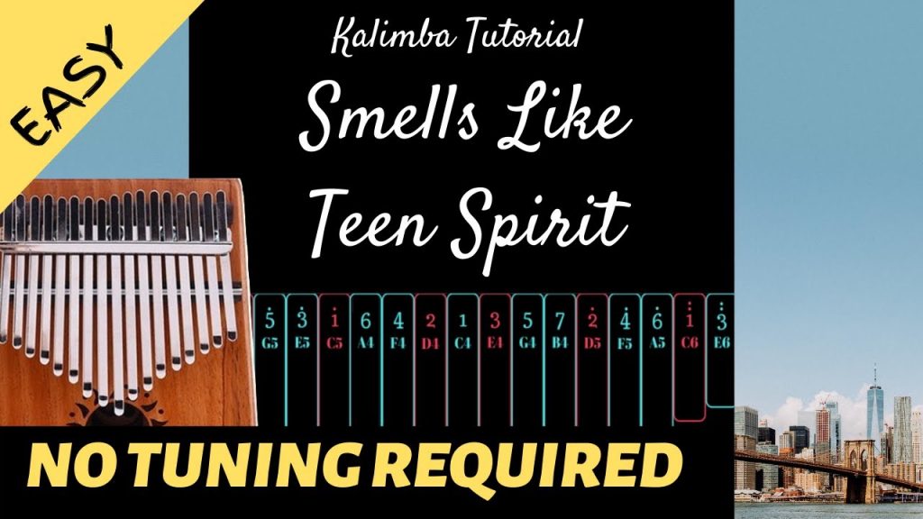 Smells Like Teen Spirit - Nirvana | Kalimba Tutorial (Easy)