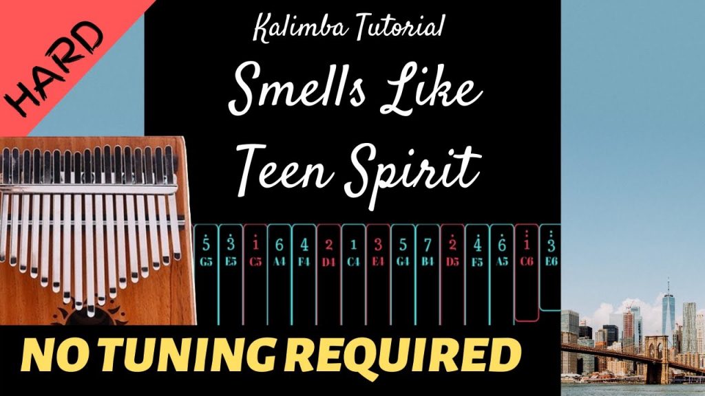 Smells Like Teen Spirit - Nirvana | Kalimba Tutorial (Hard)