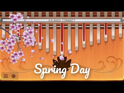 Spring Day - Kalimba Tutorial | Medium