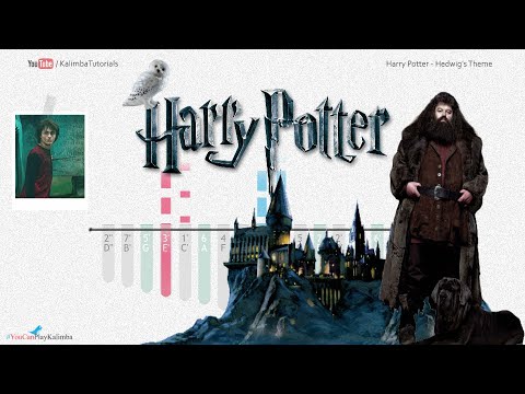 #StayHome | Harry Potter - Hedwig's Theme | Kalimba Tutorials