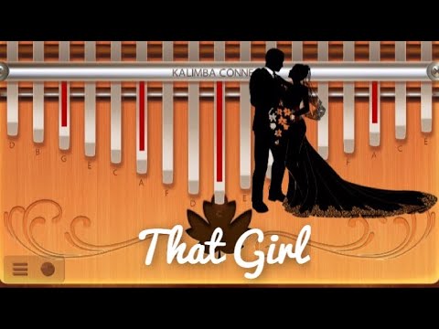 That Girl - Kalimba Tutorial | Medium