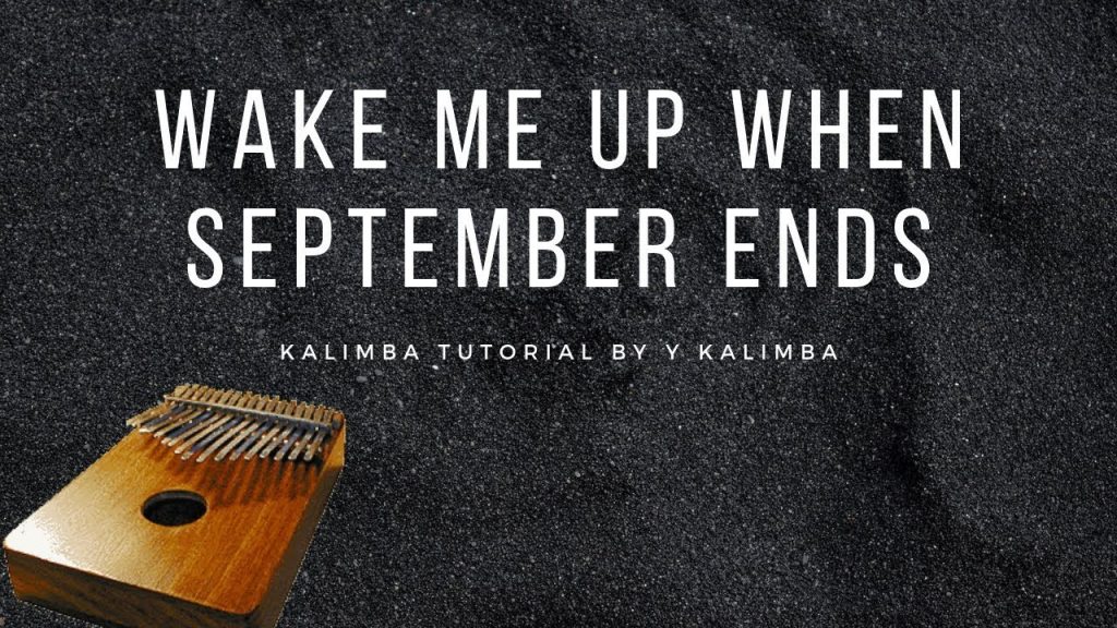 Wake Me Up When September Ends by Green Day | Easy Kalimba Tutorial