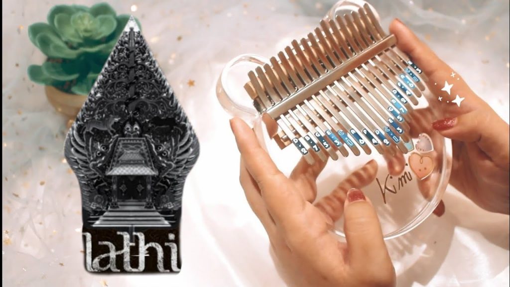 Weird Genius - Lathi (ꦭꦛꦶ) ft. Sara Fajira | Kalimba Cover with Tabs & Lyrics ♡