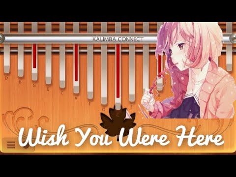 Wish You Were Here - Kalimba Tutorial | Easy