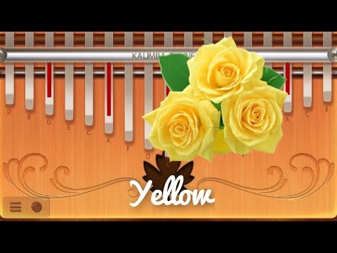 Yellow - Kalimba Tutorial | Easy